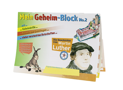 Mein Geheimblock No. 2 Martin Luther