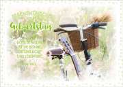 Postkarte "Fahrrad"