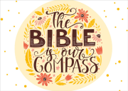 Postkarte - Bible Compass