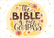 Postkarte - Bible Compass