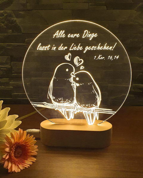 LED-Leuchten Vögel