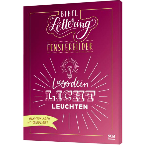 Bibel-Lettering Fensterbilder