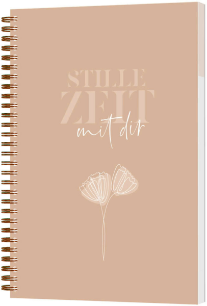 Stille Zeit mit Dir - Notizbuch (LineArt)