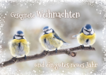 Postkarte Gesegnete Weihnachten