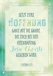 Postkarte Setzt eure Hoffnung