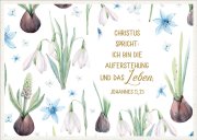Postkarte Auferstehung und Leben