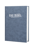 Die Bibel - Taschenbibel, grau-blau