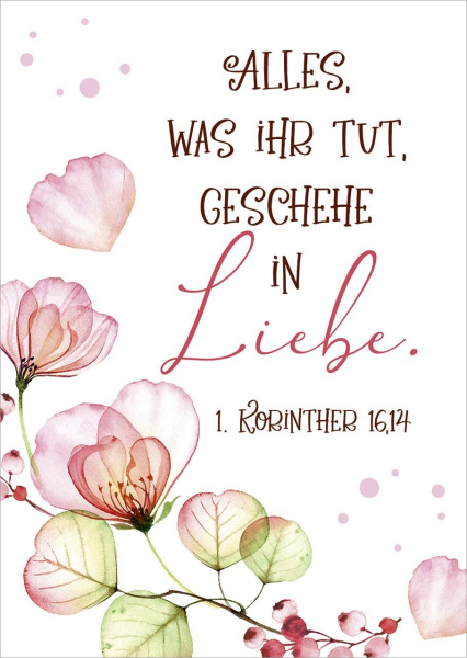 Postkarte Lovely