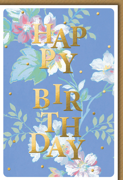 Faltkarte Happy Birthday
