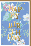 Faltkarte Happy Birthday
