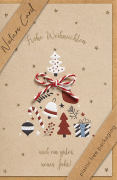 Faltkarte Frohe Weihnachten/Christmas Items