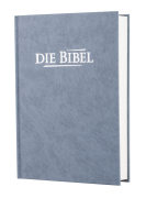 Elberfelder Bibel - Taschenausgabe grau/blau