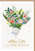 Faltkarte Alles Gute zum Geburtstag