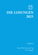 Losungen 2025 hellblau, Großdruck