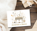 Postkarte Segenswünsche zum Geburtstag Klavier