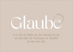 Postkarte Glaube