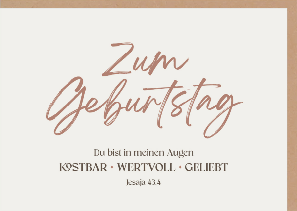Faltkarte Zum Geburtstag