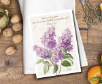 Postkarte lila Flieder