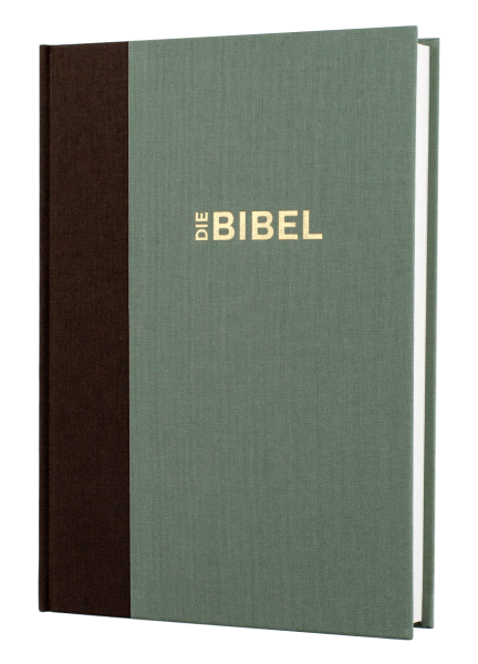 Schlachter 2000 Bibel – Standardausgabe (Duoleinen braun/khaki, fester Einband)