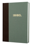 Schlachter 2000 Bibel – Standardausgabe (Duoleinen braun/khaki, fester Einband)