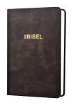 Schlachter 2000 Bibel - Taschenausgabe (Hardcover, illustrierter Einband, Antikleder-Optik)