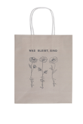 Geschenkpapiertüte - Was bleibt