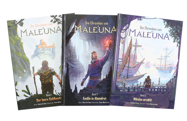 Die Choniken von Maleuna - Band 1-3 im Set