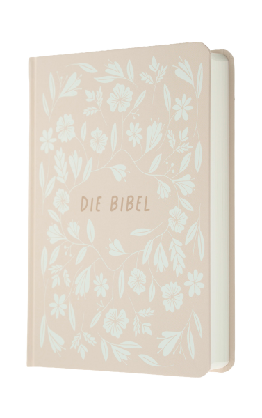 Schlachter 2000 Bibel - Taschenausgabe (Hardcover, farbiger Einband »Floral«)