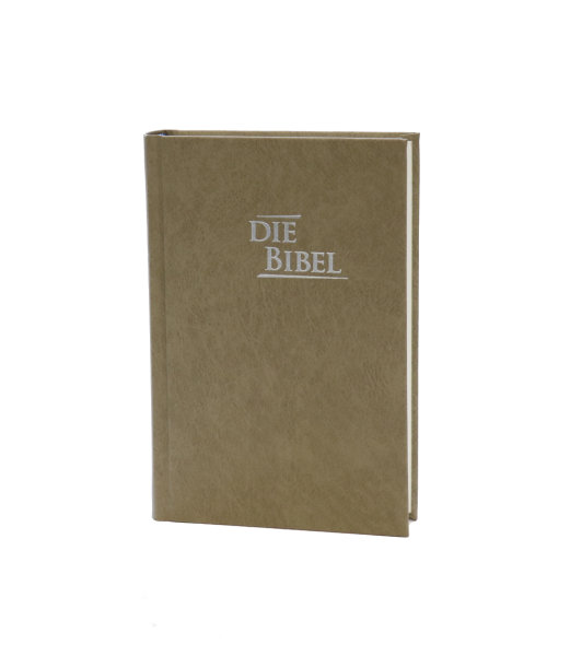 Pocketbibel, Hardcover, Baladek, Sandbraun