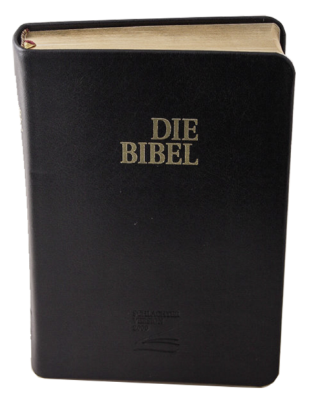 Schlachter 2000 - Taschenausgabe, Goldschnitt, Griffregister